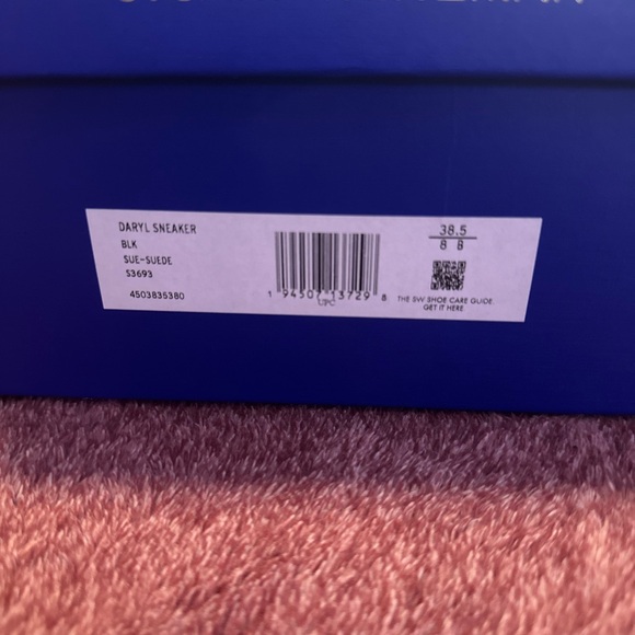 NWT Stuart Weitzman Daryl Sneakers, Black Suede!  Great sneakers!! - Picture 5 of 7